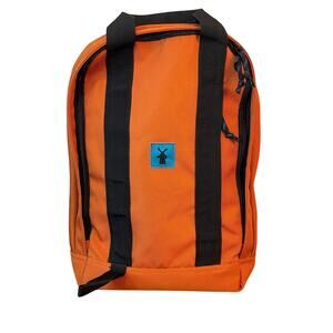 Dutch Bros Coffee Backpack Orange Daypack Travel Casual Merch Bag Unisex